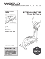 Weslo Momentum6.2 Elliptical Manual de usuario