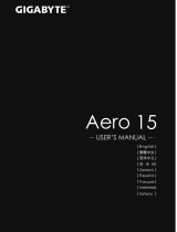 Gigabyte Aero 15 Manual de usuario