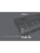 Studiologic TMK-61 Manual de usuario