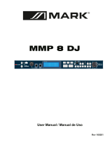 Mark MMP 8 DJ Manual de usuario