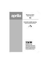 APRILIA ELECTRONIC ALARM - 2007-2008 El manual del propietario
