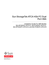 Oracle StorageTek SG-PCIE2FC-ATCA-Z Manual de usuario