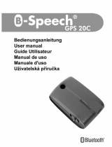 B-Speech GPS 20C Manual de usuario