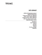 TEAC HD-35NAS Manual de usuario