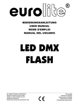 EuroLite LED DMX FLASH Manual de usuario