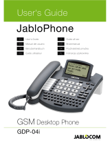 Jablocom JabloPhone GDP-04i Manual de usuario