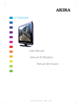 akira LCT-B53H26F Manual de usuario