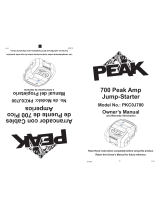 PEAK PKC0J700 El manual del propietario