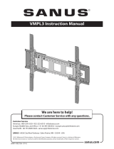 Sanus VMPL3 Manual de usuario