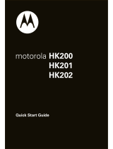 Motorola HK200 Guía de inicio rápido