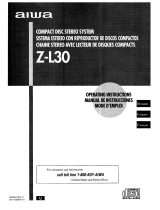 Aiwa Z-L30 Operating Instructions Manual