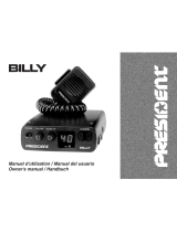 PRESIDENT BILLY El manual del propietario