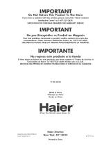 Haier HCM045PB Manual de usuario