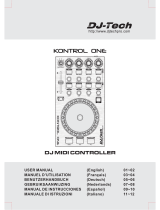 DJ-Tech Kontrol One Manual de usuario