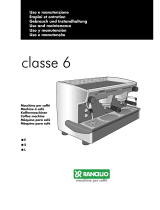 Rancilio Classe 6 E Manual de usuario
