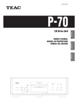 TEAC P-70 El manual del propietario
