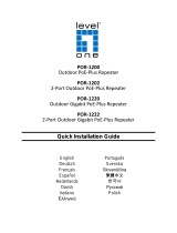 level one POR-1222 Guía de instalación