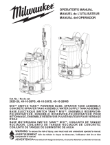 Milwaukee M18 SWITCH TANK 49-16-28CS Manual de usuario