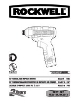 Rockwell RK2512K Manual de usuario