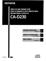 Aiwa CA-D230 Operating Instructions Manual