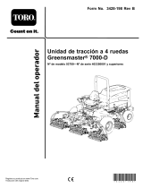 Toro Reelmaster 7000-D 4-Wheel Drive Traction Unit Manual de usuario