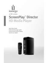 Iomega 34650 - ScreenPlay Director HD Media Player Guía de inicio rápido