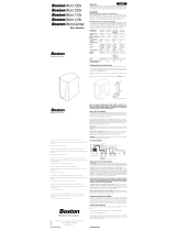 Boston Micro120x Manual de usuario