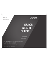 Vizio E420VSE Guía de inicio rápido