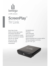 Iomega SCREENPLAY TV LINK Guía de inicio rápido