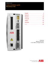 ABB MicroFlex e150 Quick Installation Manual