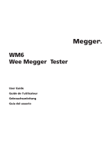 Megger WM6 Manual de usuario