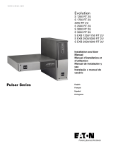 MGE UPS Systems Evolution S 3000 RT 2U, Bundle Manual de usuario