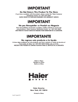 Haier HVR049 Manual de usuario