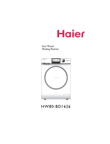 Haier HW80-BD1626 Manual de usuario