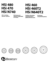 Boston HSi470 Manual de usuario