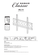 Sanus Classic MLL10 Manual de usuario