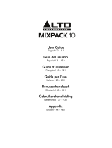 Alto Professional MIXPACK 10 Manual de usuario