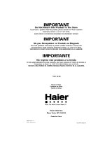 Haier HBP08GNA Manual de usuario