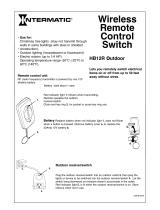 Intermatic HB12R Supplementary Manual