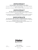Haier HDB18EB Manual de usuario