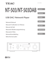 TEAC NT-503DAB Network Manual