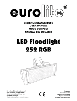 EuroLite LED Floodlight 252 RGB Manual de usuario
