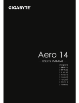 Gigabyte AERO 14 Manual de usuario