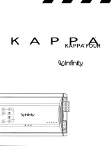 Infinity KAPPA four Manual de usuario