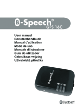 B-Speech GPS 16c Manual de usuario