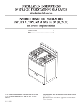 Estate TGP300TQ Installation Instructions Manual