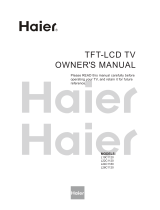 Haier L19C1120 El manual del propietario