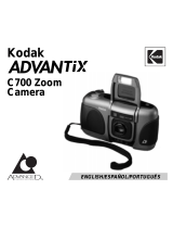 Kodak C700 - Advantix Zoom Camera Manual de usuario