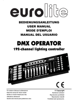 EuroLite DMX OPERATOR Manual de usuario
