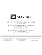 Maytag MGD6400TB - Bravos Gas Dryer Guía del usuario